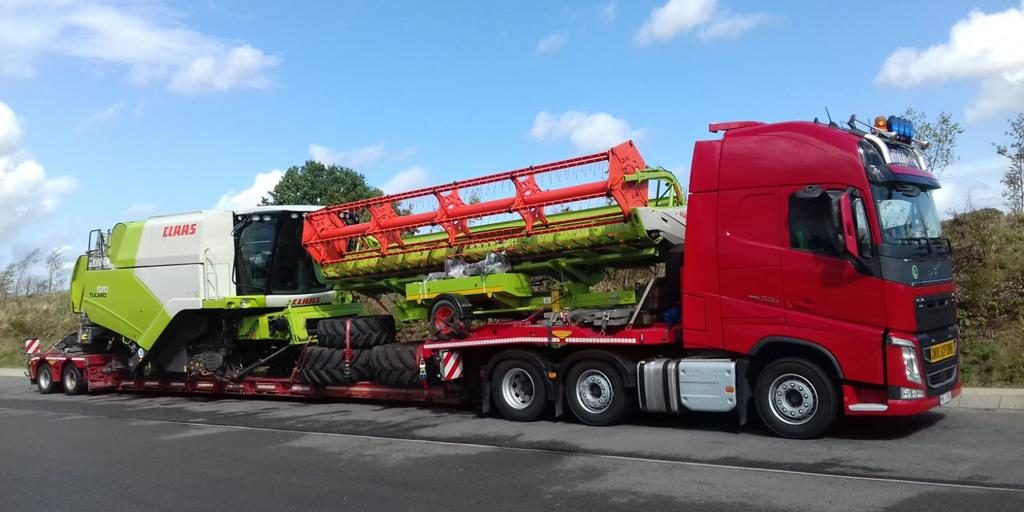 Transport urgent express de Moissonneuse-batteuse en France & Europe.