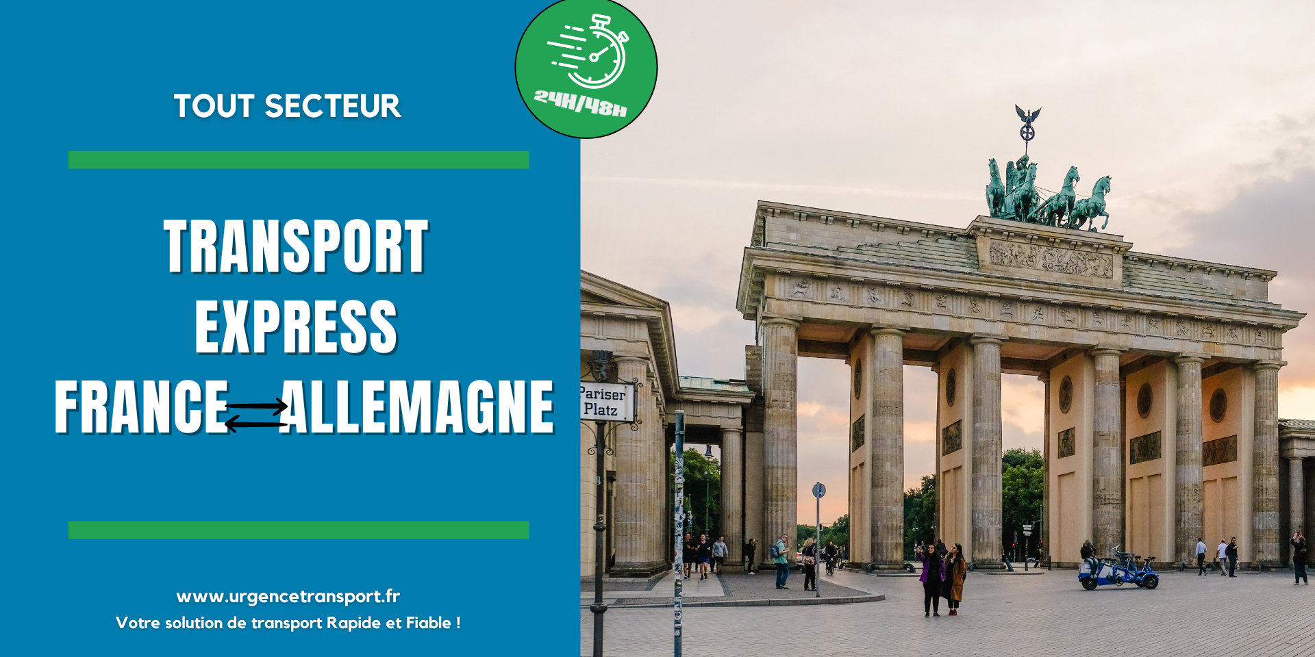 Transport express France - Allemagne