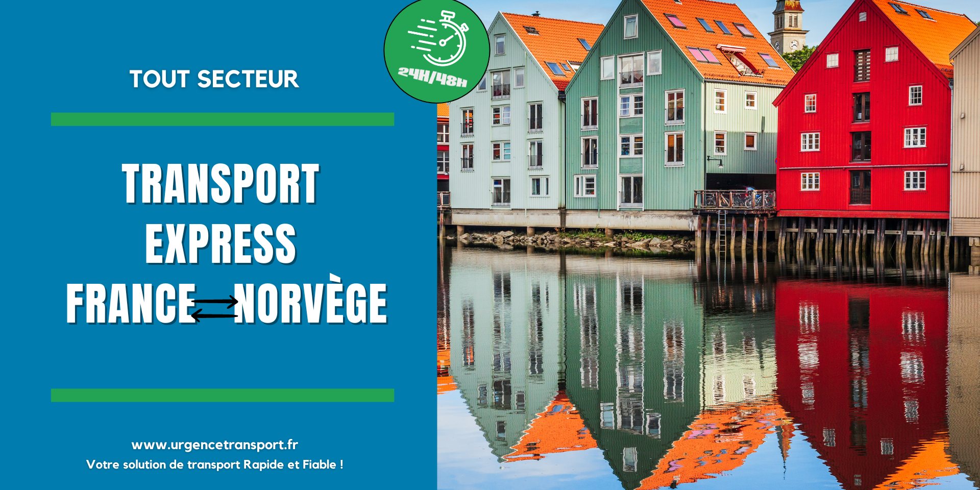 Transport express France - Norvège