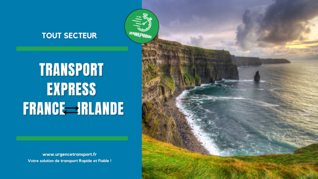 Transport express France - Irlande