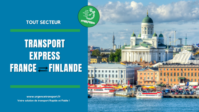 Transport express France - Finlande