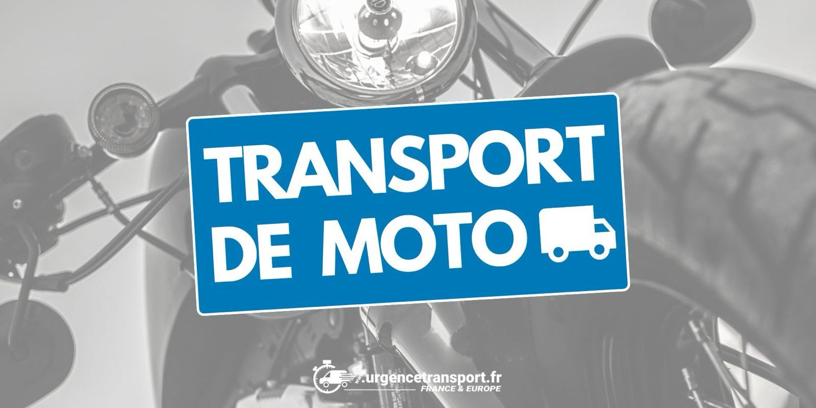 Transport Express de Moto et Scooter en France et Europe | UrgenceTransport.fr