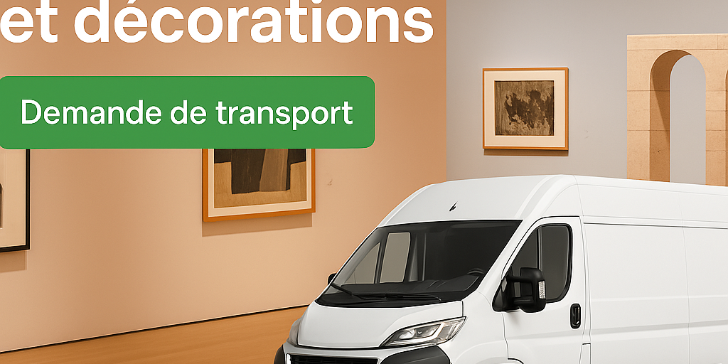 Transport express pour équipements d'art et décorations – UrgenceTransport.fr