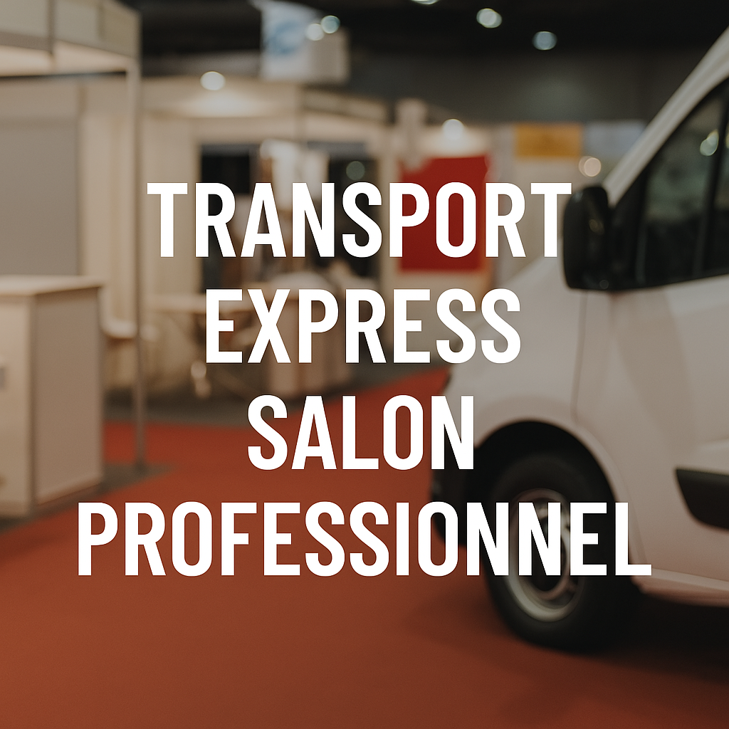 Camion de transport express pour salon professionnel – UrgenceTransport.fr