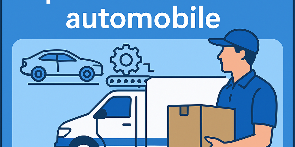 Transport express de pièces pour l’industrie automobile – UrgenceTransport.fr