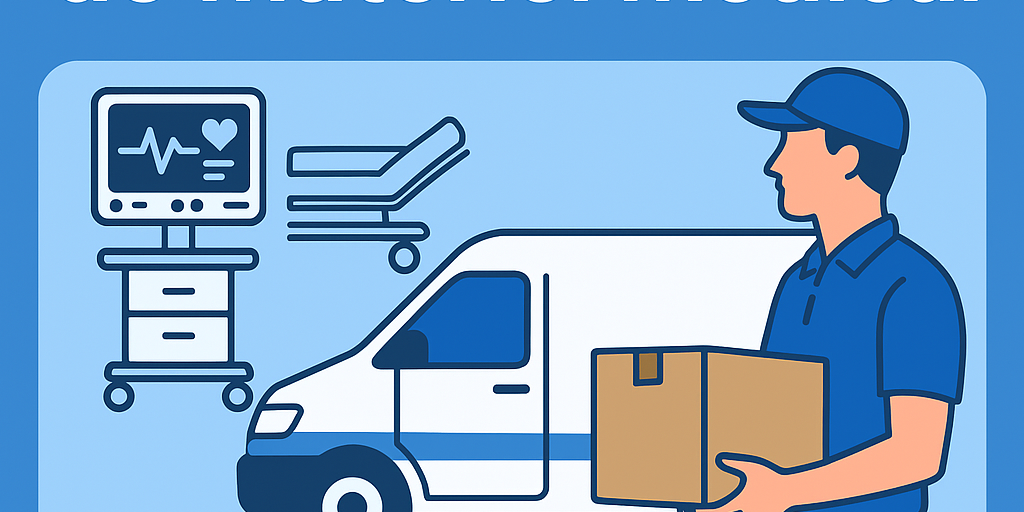 Transport urgent de matériel médical – Livraison express 7j/7 avec UrgenceTransport.fr