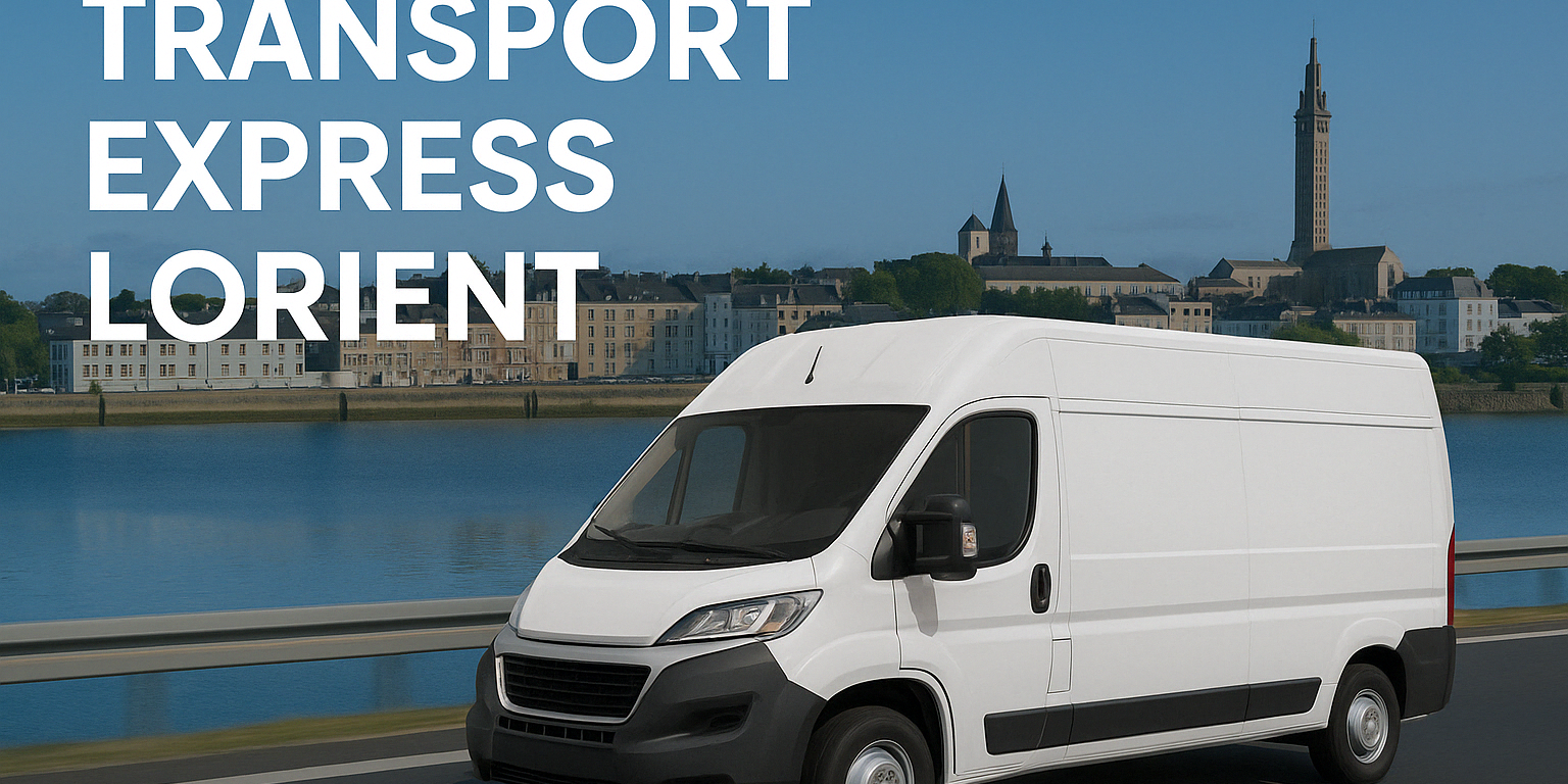 Transport express entre Lorient et les grandes villes françaises et européennes.