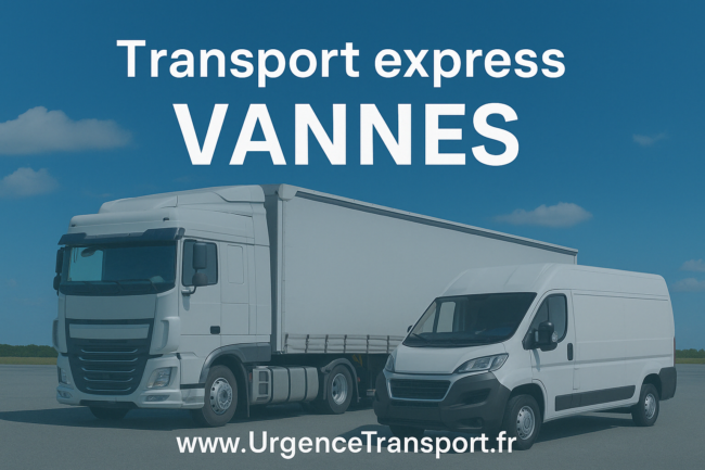 Transport Express Vannes - UrgenceTransport.fr