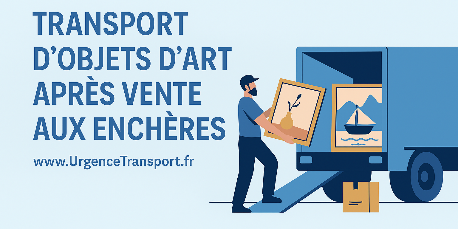 Transport express d'objets d'art de haute valeur